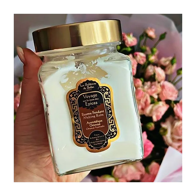 LA SULTANE DE SABA ORIENTAL AYURVEDIC MELTING BALM - Бальзам-фондан для тела Амбра, Ваниль и Пачули 300 мл La Sultane de Saba купить