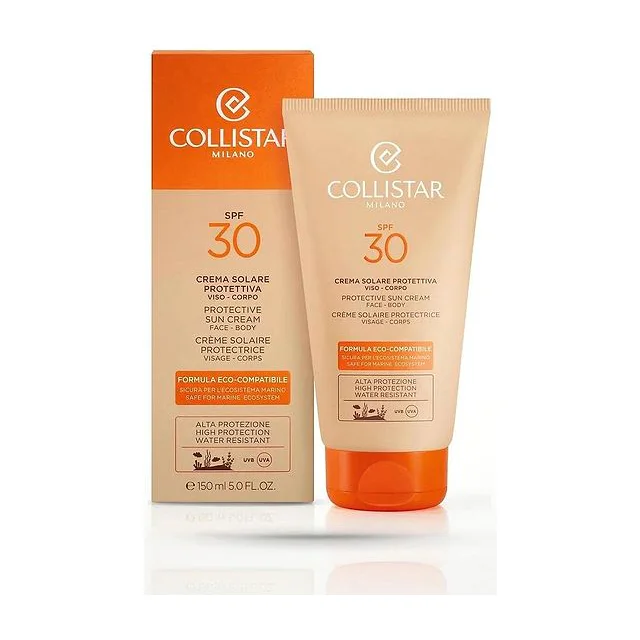 Collistar - Eco-Compatible Protection Sun Cream SPF30 Солнцезащитный крем 150 мл Collistar Eco-Compatible Protection купить