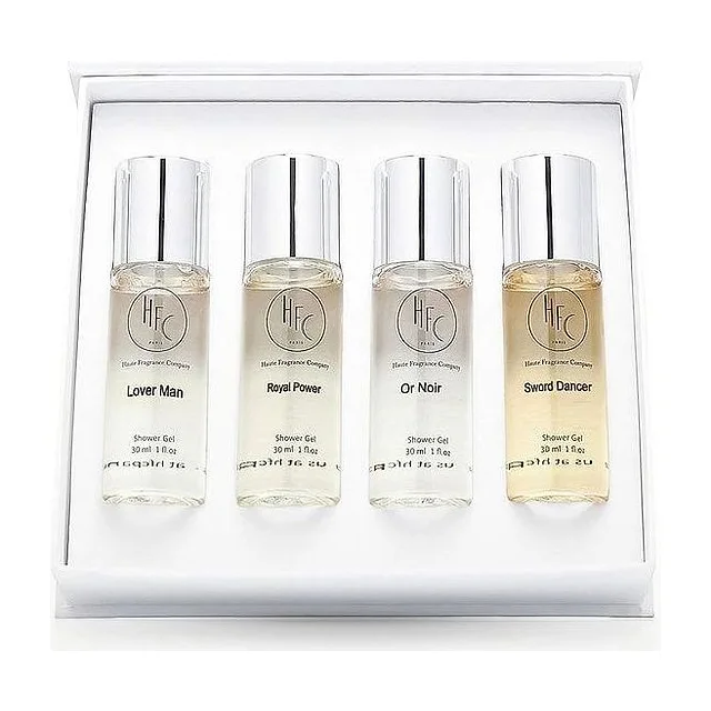 HFC Мужские гели для душа 4*30 мл набор для путешествий HAUTE FRAGRANCE COMPANY купить