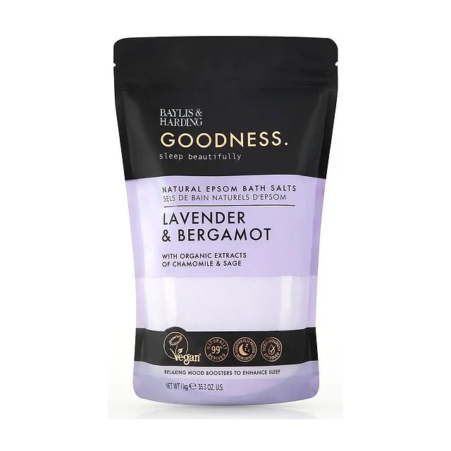 Baylis & Harding - Goodness Sleep Lavender & Bergamot Bath Salts Соль для ванны 1000 гр Baylis Harding Goodness купить
