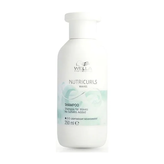 Wella NUTRI CURLS Бессульфатный шампунь для вьющихся волос, NutriCurls Waves Shampoo 250 мл Wella купить
