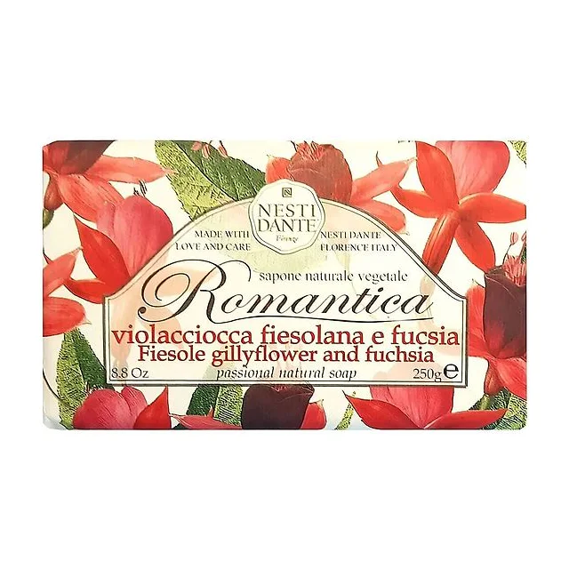 Nesti Dante - Romantica Gillyflower and Fuchsia Мыло 250 гр купить