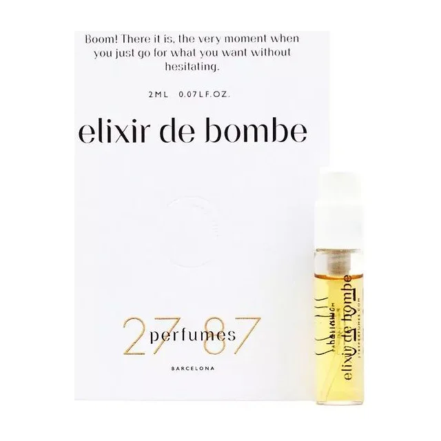 27 87 PERFUMES ELIXIR DE BOMBE Парфюмерная вода унисекс 2 мл купить
