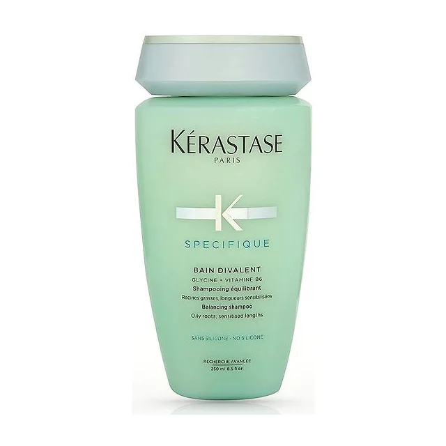 KERASTASE SPECIFIQUE Балансирующий шампунь-ванна для волос жирных у корней Divalent 250 мл Kerastase купить