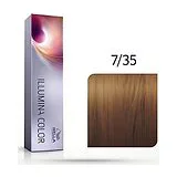 7/35 ILLUMINA COLOR 60 мл Блонд золотисто - махагоновый фото 1