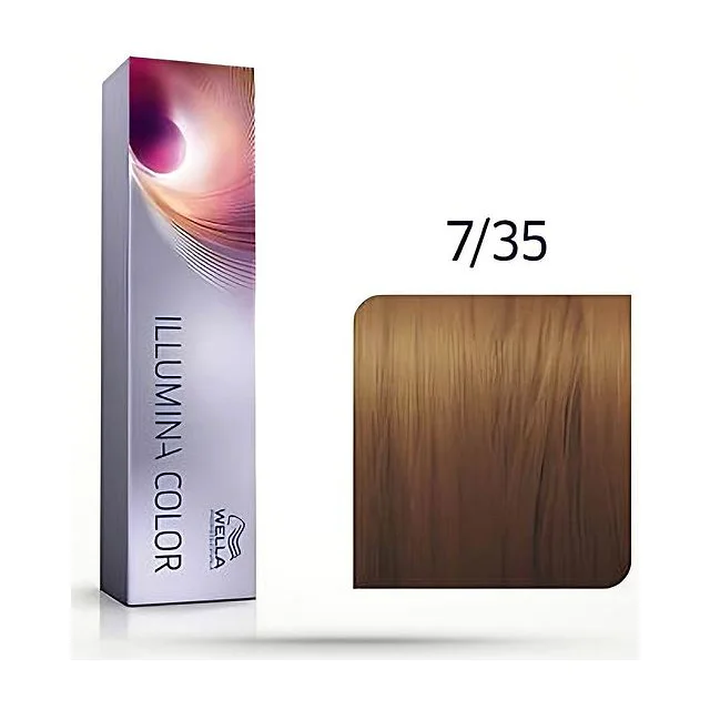 7/35 ILLUMINA COLOR 60 мл Блонд золотисто - махагоновый купить