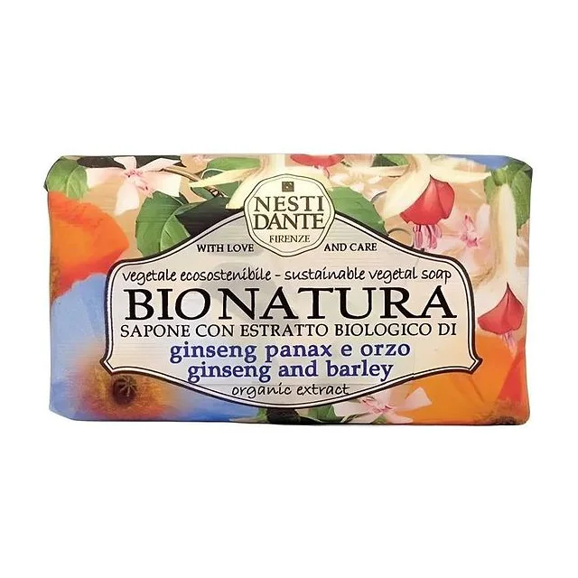 Nesti Dante - Bio Natura Ginseng and Barley Мыло 250 гр купить