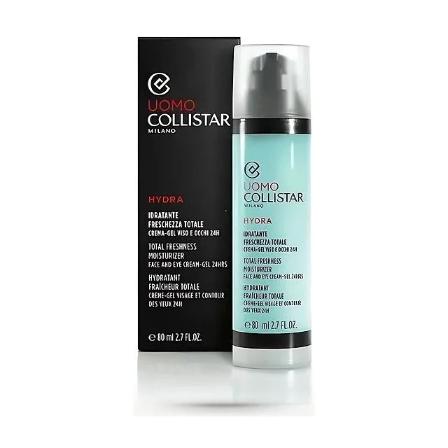 Collistar - Light Moisturizing Face and Eye Cream-Gel 24 h Увлажняющий и освежающий мужской крем-гель для лица 80 мл Collistar Light Moisturizing купить