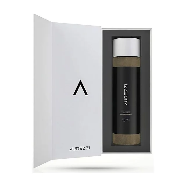 AUREZZI 24K Gold Black Mouthwash 250 мл - ополаскиватель для полости рта Aurezzi купить
