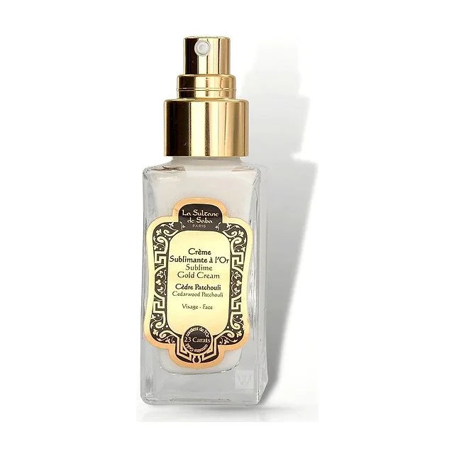 LA SULTANE DE SABA CREME SUBLIMANTE A L'OR SUBLIME GOLD CREAM CEDRE ET PATCHOULI - Крем для лица 50 мл LA SULTANE DE купить