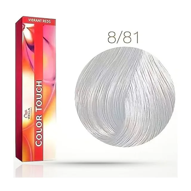 8/81 COLOR TOUCH Крем-краска Серебряный 60 мл купить
