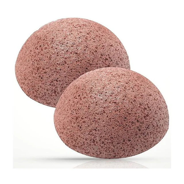 MZ SKIN Natural Konjac Sponge Red Clay Konjac Sponge - натуральный спонж конняку из красной глины MZ SKIN Natural купить