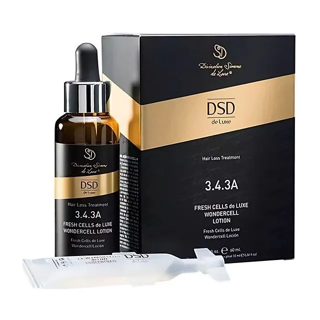 DsD de Luxe - 3.4.3A Fresh Cells DeLuxe Wondercell Lotion Лосьон для интенсивного роста волос 50 мл + 10 мл DSD de Luxe купить