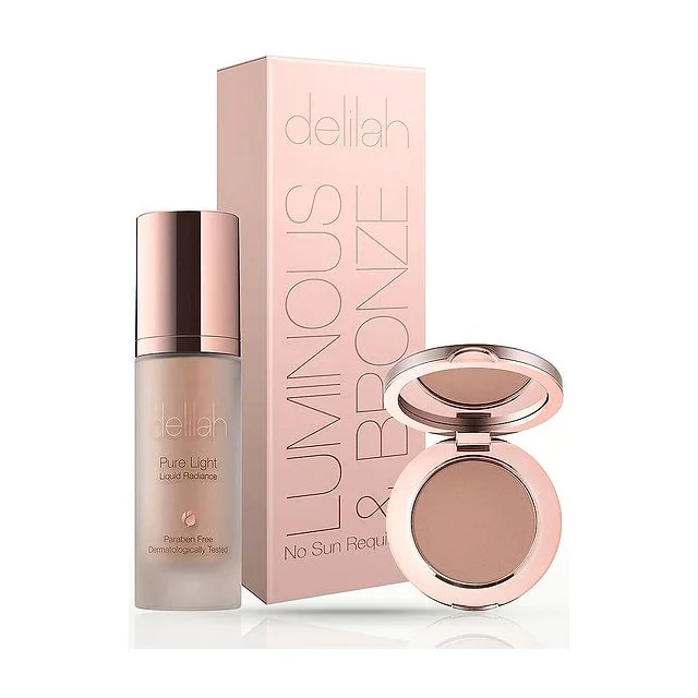 DELILAH Luminous Bronze Collection - набор средств макияжа для лица Delilah купить