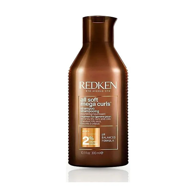 Redken - All Soft Mega Curls Shampoo Шампунь для питания сухих ломких и вьющихся волос 300 мл Redken купить