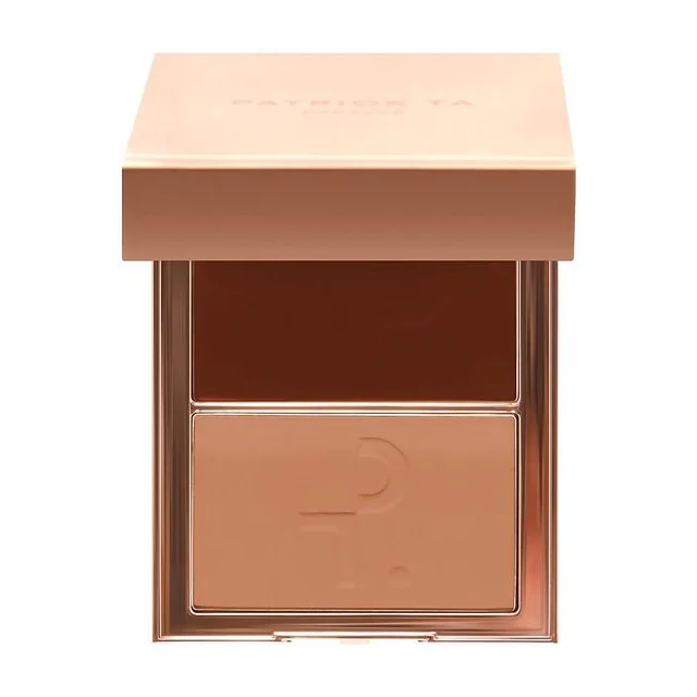 Patrick TA Major Skin Creme Foundation and Finishing Powder Duos Палет 12 гр (тон) + 9 гр (пудра) (Deep 2) Patrick Ta купить