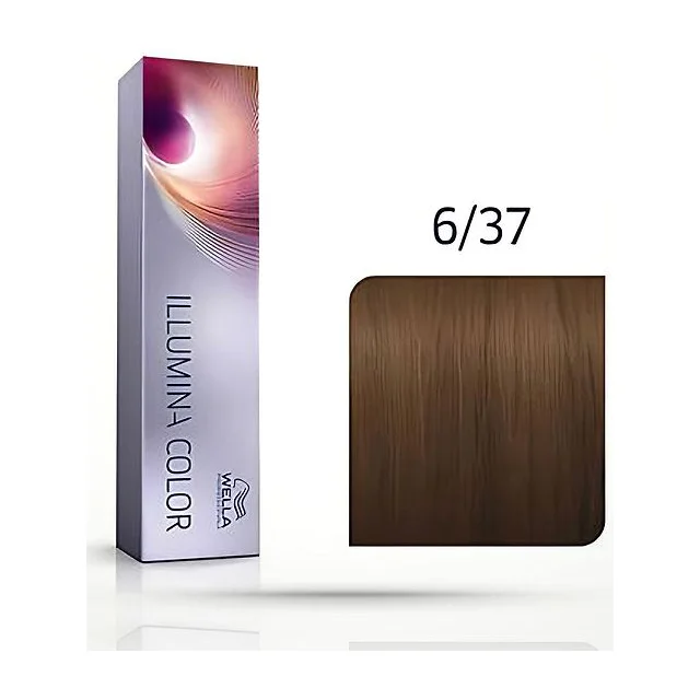6/37 ILLUMINA COLOR 60 мл Темный блонд золотисто-коричневый купить