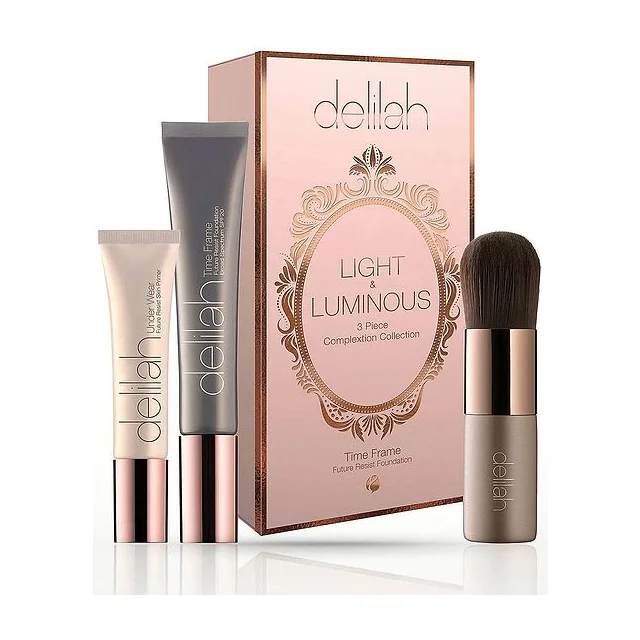 DELILAH Time Frame Light & Luminous Complexion Collection - Buttermilk - набор средств макияжа для лица Delilah купить