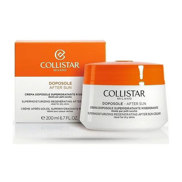 Collistar - Supermoisturizing Regenerating After Sun Cream Восстанавливающий крем после загара 200 мл м Collistar Supermoisturizing Regenerating купить