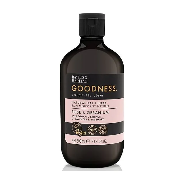 Baylis & Harding - Goodness Rose & Geranium Bath Soak Пена для ванны 500 мл Baylis Harding Goodness купить
