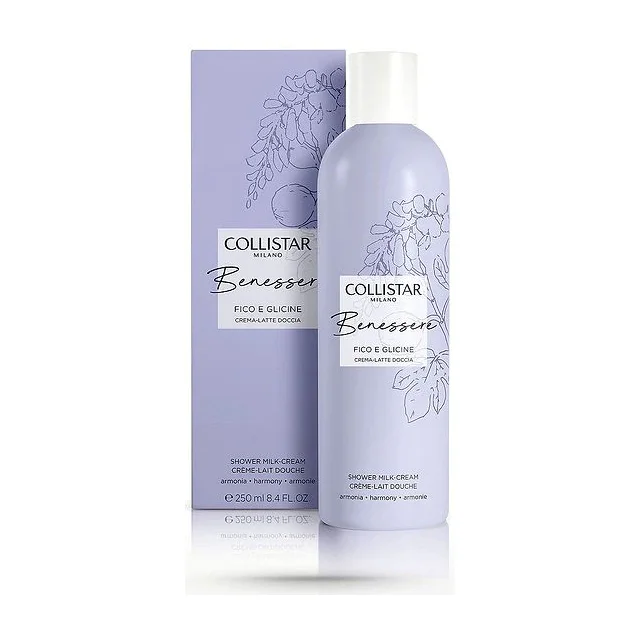 Collistar - Benessere Fico E Glicine Shower Milk Cream Кремообразное молочко для душа 250 мл Collistar Benessere Fico купить