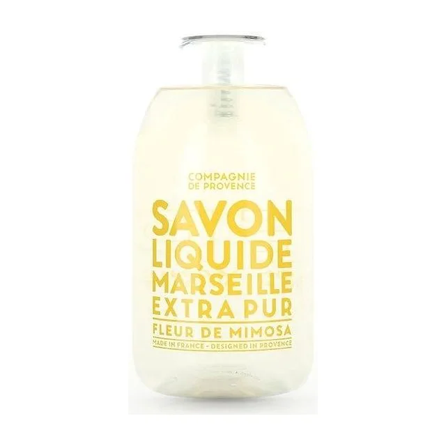 COMPAGNIE DE PROVENCE Fleur De Mimosa/Mimosa Flower Liquid Marseille Soap жидкое мыло для тела и рук 300 мл COMPAGNIE DE PROVENCE купить