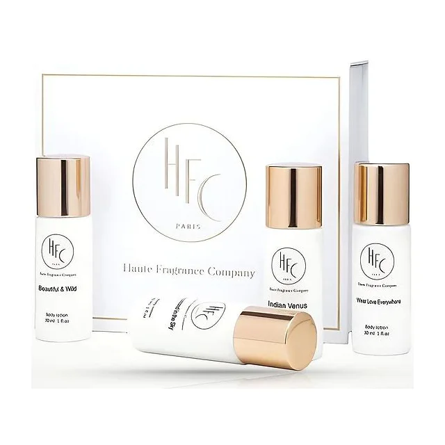 HFC лосьон для тела (Женский) 4*30 мл Набор для путешествий. HAUTE FRAGRANCE COMPANY купить