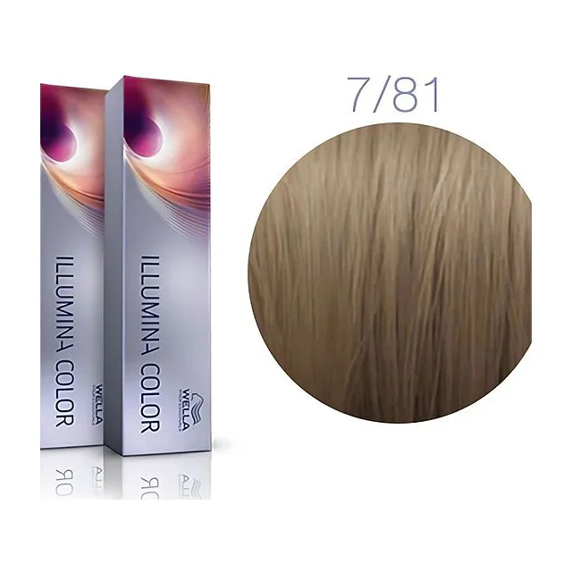 7/81 ILLUMINA COLOR 60 мл Блонд жемчужно пепельный купить