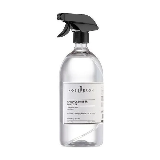 HOBEPERGH Hand Cleanser Sanitizer 1000 мл - очищающий спрей для рук с антибактериальным эффектом HOBEPERGH Hand Cleanser купить