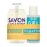 COMPAGNIE DE PROVENCE Набор: Pamplemousse Rose жидкое мыло для тела и рук 300 мл + санитайзер 100 мл фото 1