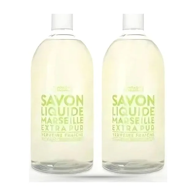 COMPAGNIE DE PROVENCE Verveine Fraiche / Fresh Verbena Liquid Marseille Soap жидкое мыло для тела и рук 1000 мл COMPAGNIE DE PROVENCE купить