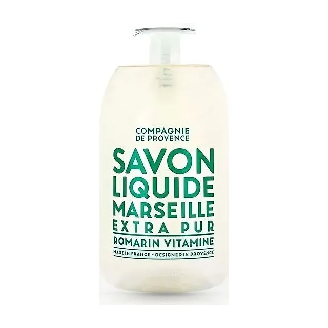 COMPAGNIE DE PROVENCE Romarin Vitamine/Revitalizing Rosemary Liquid Marseille Soap жидкое мыло для тела и рук 495 мл COMPAGNIE DE PROVENCE купить