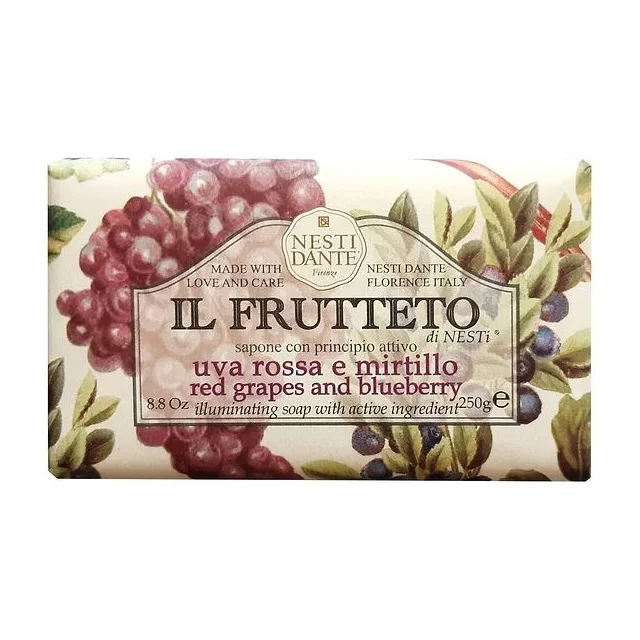 Nesti Dante - Il Frutteto Red Grapes and Blueberry Мыло 250 гр купить