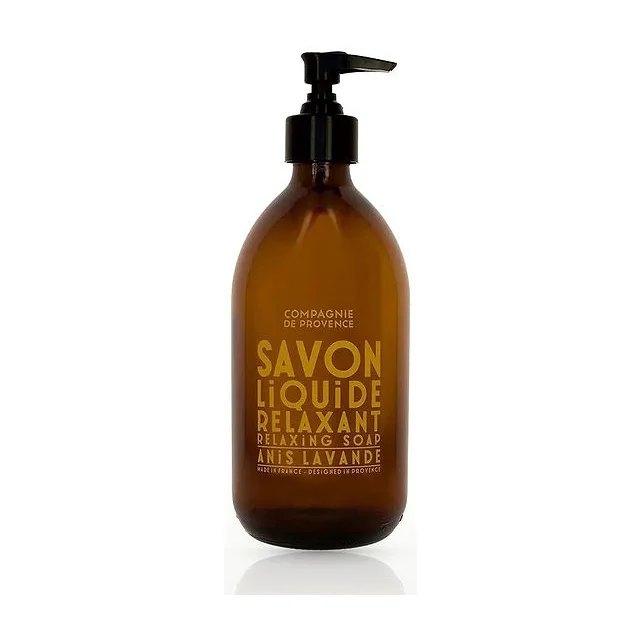COMPAGNIE DE PROVENCE Anis Lavande/Anise Lavender Liquid Marseille Soap расслабляющее жидкое мыло для тела и рук 495 мл COMPAGNIE DE PROVENCE купить