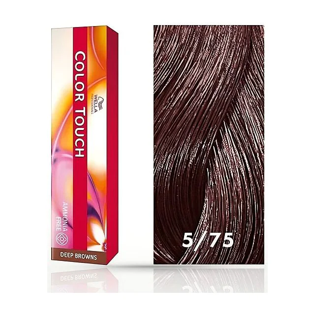 5/75 COLOR TOUCH Крем-краска New коричневый махагон светло-коричневый 60 мл купить