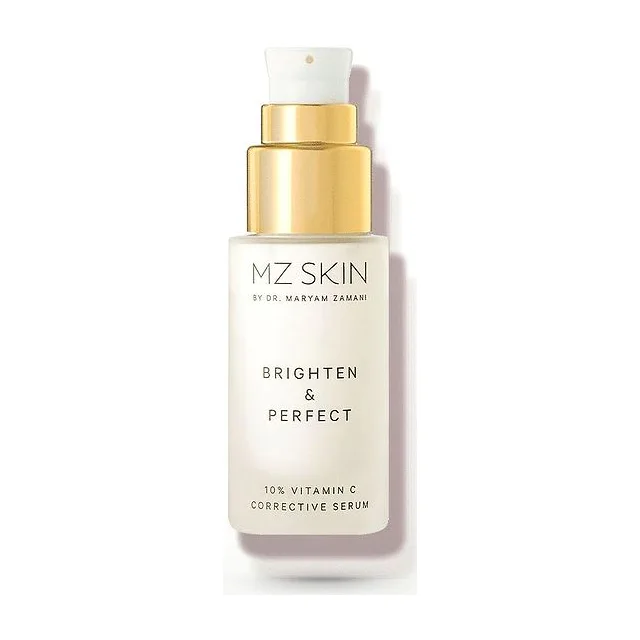 MZ SKIN Brighten & Perfect 10% Vitamin C Corrective Serum 30 мл - сыворотка для лица корректирующая с витамином С MZ SKIN купить