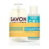 COMPAGNIE DE PROVENCE Набор: Lavande Aromatique жидкое мыло для тела и рук 300 мл + санитайзер 100 мл фото 1