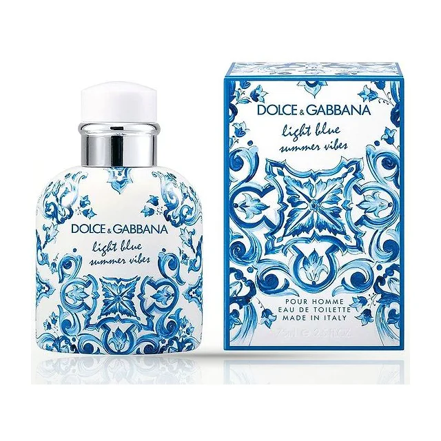 DOLCE & GABBANA LIGHT BLUE SUMMER VIBES Туалетная вода для мужская 75 мл Dolce&Gabbana купить