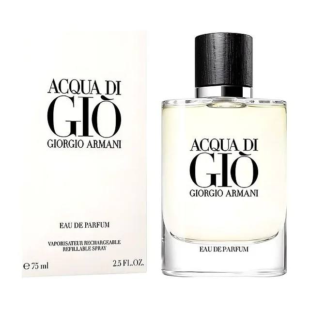 Armani ACQUA di GIO POUR HOMME Парфюмерная вода перезаправляемая 75 мл Giorgio Armani купить