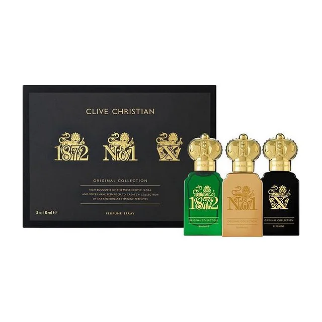 CLIVE CHRISTIAN Original Collection Дорожный набор Feminine 3*10 мл - духи CLIVE CHRISTIAN Original купить