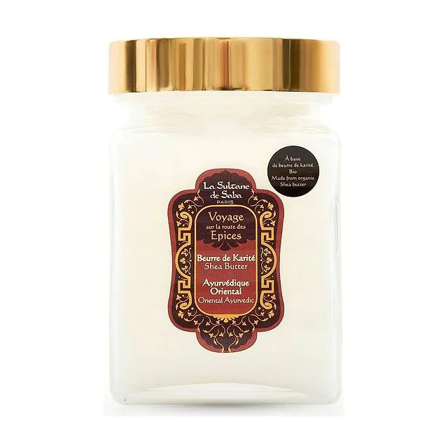 LA SULTANE DE SABA shea butter Масло карите для тела и волос Амбра, Ваниль и Пачули 300 мл La Sultane de Saba купить