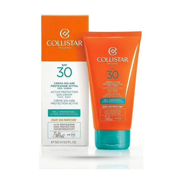 Collistar - Active Protection Sun Cream Spf30 Солнцезащитный крем для лица и тела 150 мл Collistar Active Protection купить