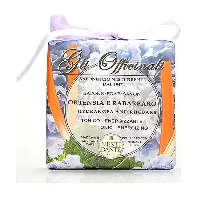 Nesti Dante - Gli Officinali Hydrangea and Rhubarb Мыло 200 гр купить