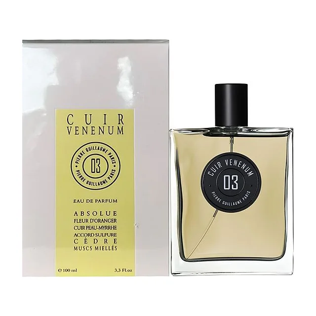 PIERRE GUILLAUME 03 CUIR VENENUM Парфюмерная вода унисекс 100 мл Pierre Guillaume купить