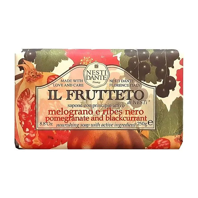 Nesti Dante - Il Frutteto Pomegranate and Blackcurrant Мыло 250 гр купить