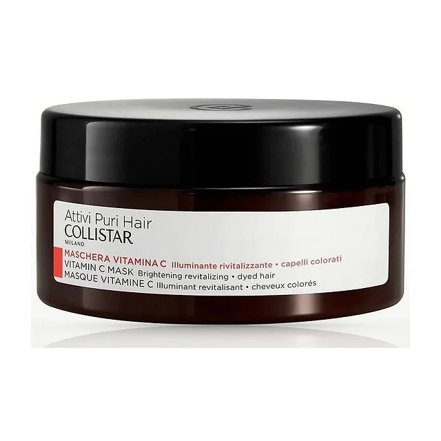 Collistar - Vitamin C Mask Brightening Revitalizing Маска для волос осветляющая восстанавливающая 200 мл Collistar Vitamin Mask купить