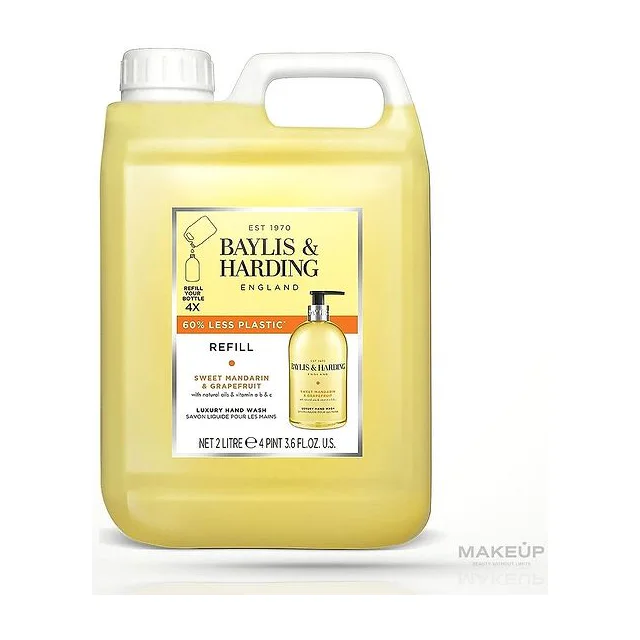 Baylis & Harding - Sweet Mandarin & Grapefruit Hand Wash Жидкое мыло для рук Refill 2000 мл Baylis Harding Sweet купить