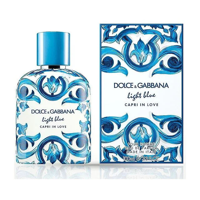 DOLCE&GABBANA Light Blue Love In Capri Pour Homme Мужская парфюмерная вода 100 мл DOLCE&GABBANA Light Blue купить