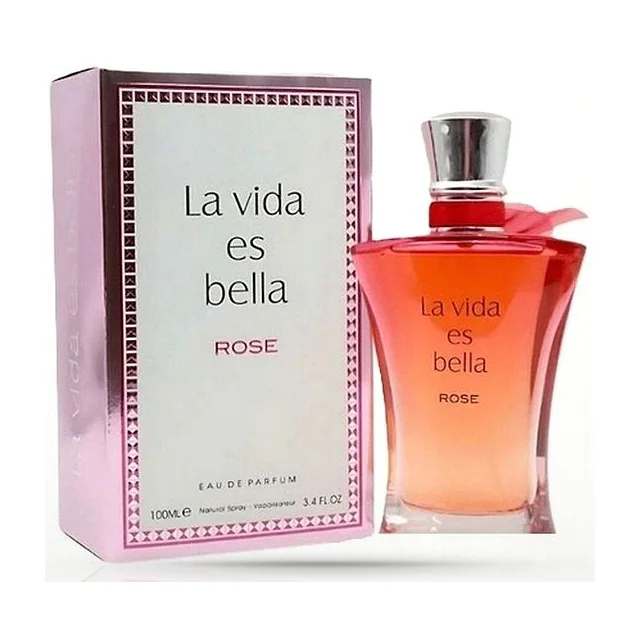 Fragrance World La Vida Es Bella Rose Парфюмерная вода для женщин 100 мл Fragrance World La купить