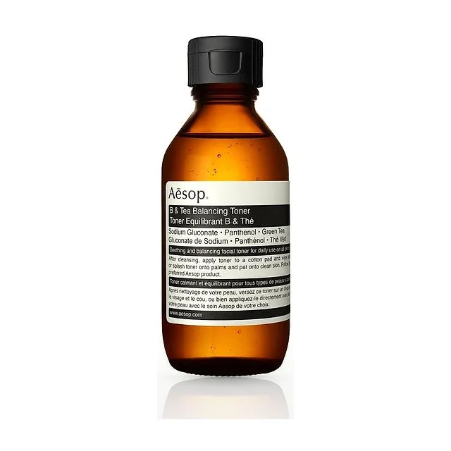 Aesop B & Tea Balancing Toner 100 мл - балансирующий тоник для лица Aesop купить